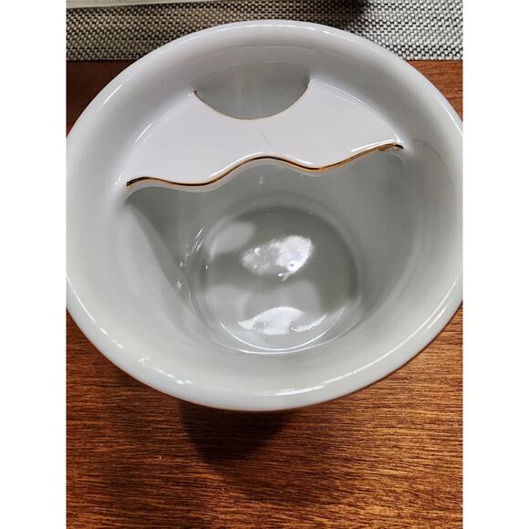 Life of a Fireman Mustache Coffee Mug Cup Firefighters in Action Gold Trim - Picture 5 of 6